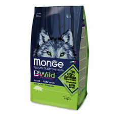 Monge BWild All Breeds Adult Wild Boar 低穀物成犬野豬肉配方 2.5 kg